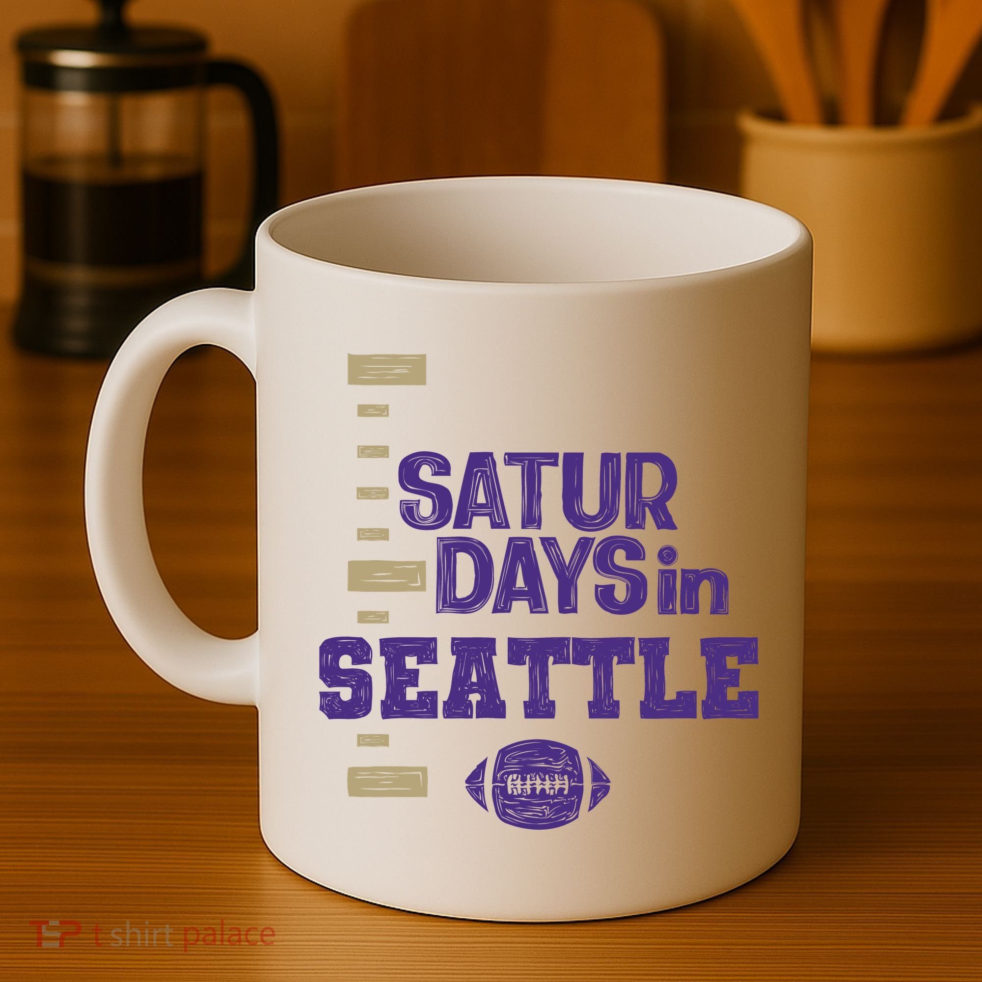 Saturdays In Seattle Football Fan Coffee Mug