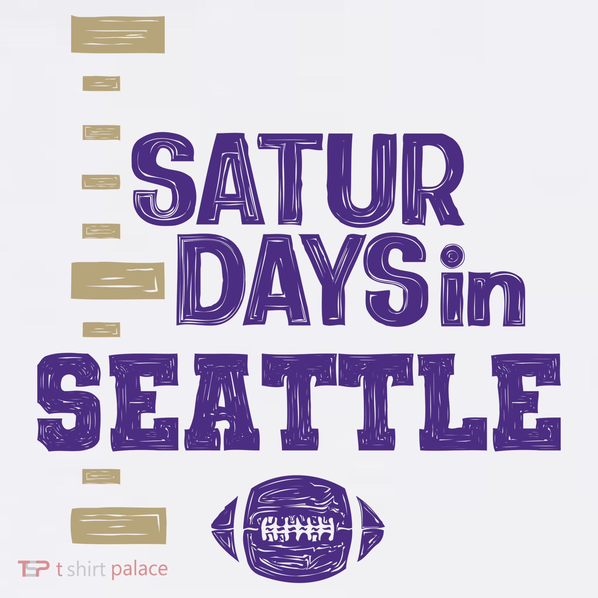 Saturdays In Seattle Football Fan Women's Hoodie