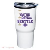 Saturdays In Seattle Football Fan Tumbler thumb 0