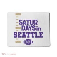 Saturdays In Seattle Football Fan Mousepad thumb 0