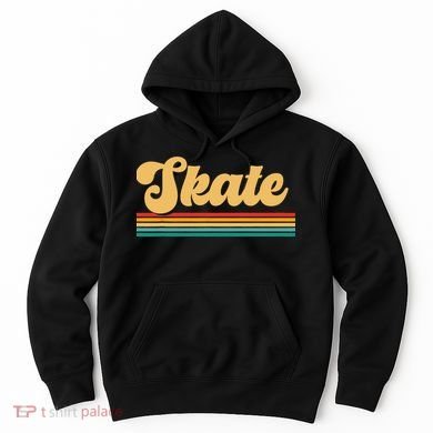 Skateboarder Ice Skating Roller Skate Skateboard Hoodie