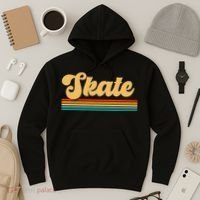 Skateboarder Ice Skating Roller Skate Skateboard Hoodie thumb 3