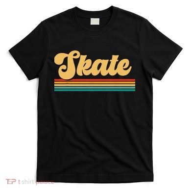 Skateboarder Ice Skating Roller Skate Skateboard T-Shirt