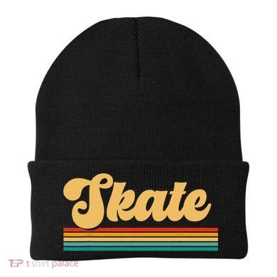 Skateboarder Ice Skating Roller Skate Skateboard Beanie