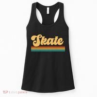 Skateboarder Ice Skating Roller Skate Skateboard Women's Tank Top thumb 0