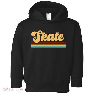 Skateboarder Ice Skating Roller Skate Skateboard Toddler Hoodie