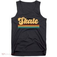 Skateboarder Ice Skating Roller Skate Skateboard Tank Top thumb 0