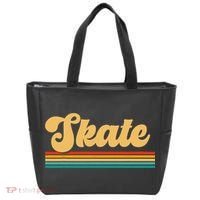 Skateboarder Ice Skating Roller Skate Skateboard Tote Bag thumb 0