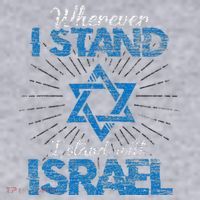 Support Israel Standing Strong Together Women's Sweatshirt thumb 2