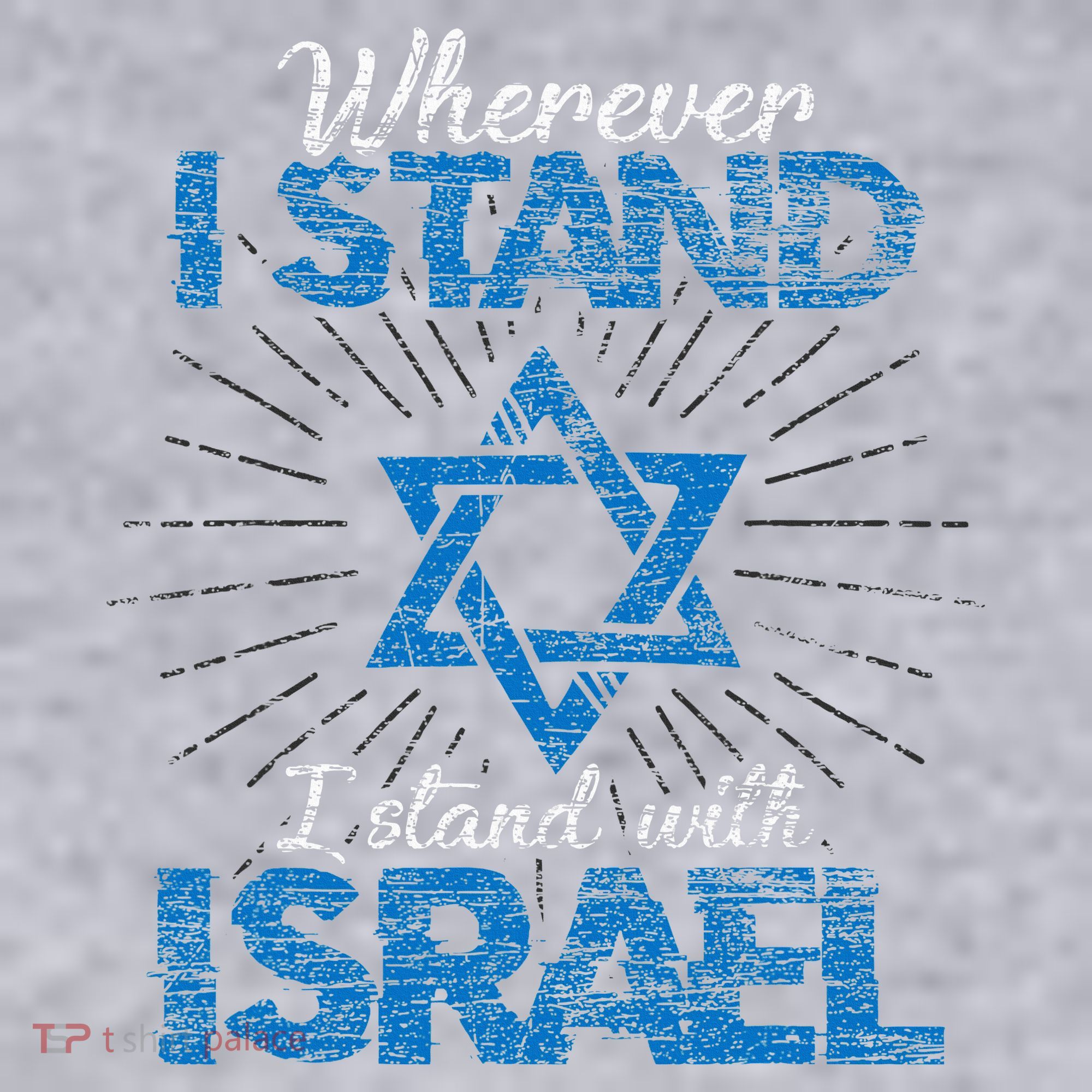 Support Israel Standing Strong Together Women's Sweatshirt