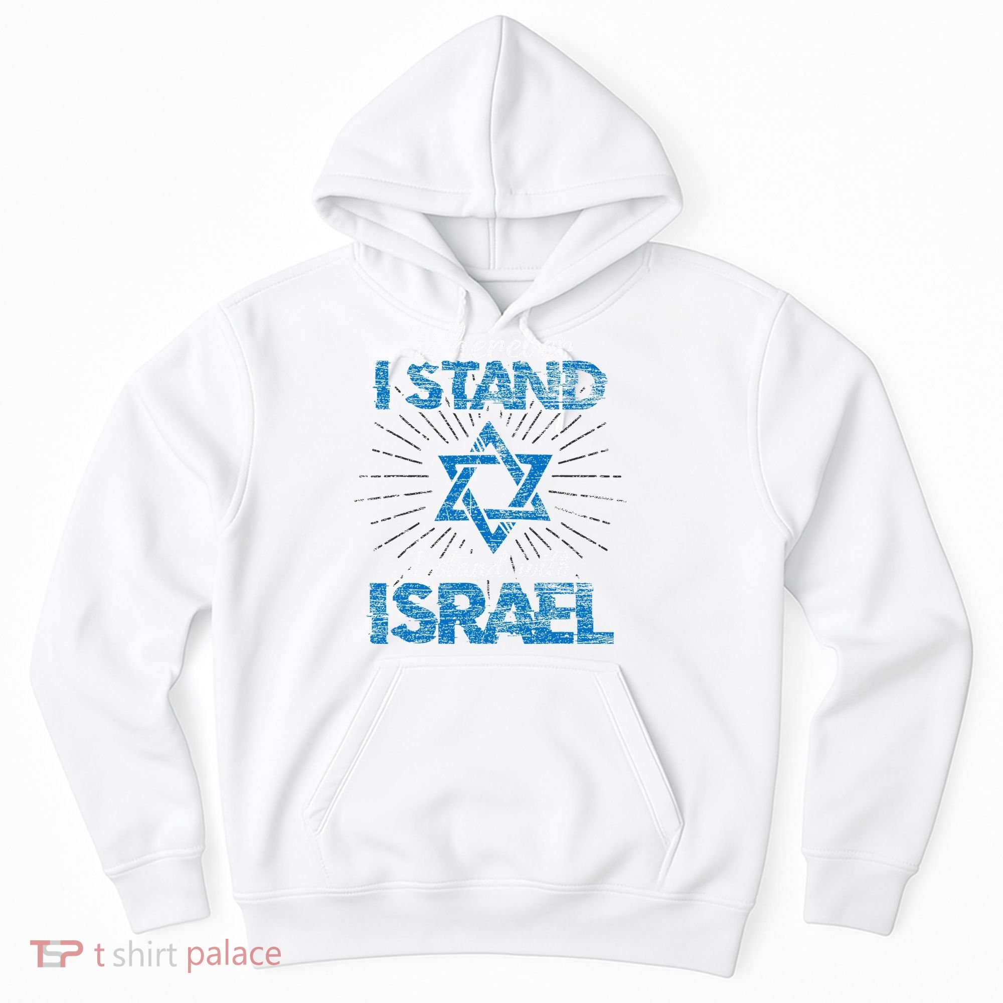 Support Israel Standing Strong Together Hoodie
