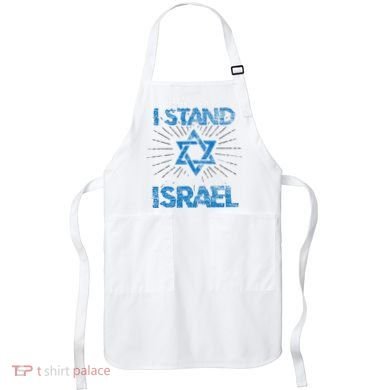 Support Israel Standing Strong Together Apron