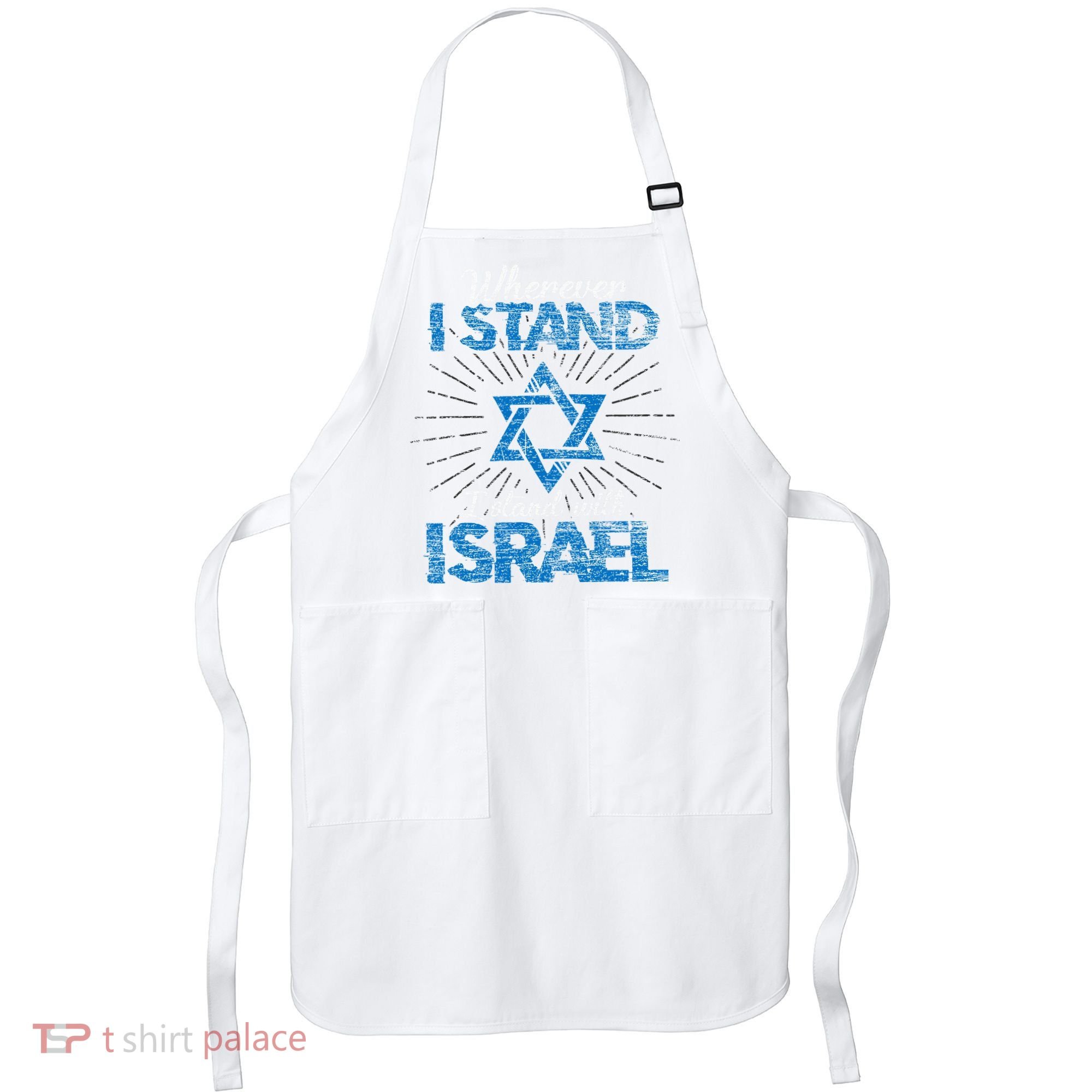 Support Israel Standing Strong Together Apron