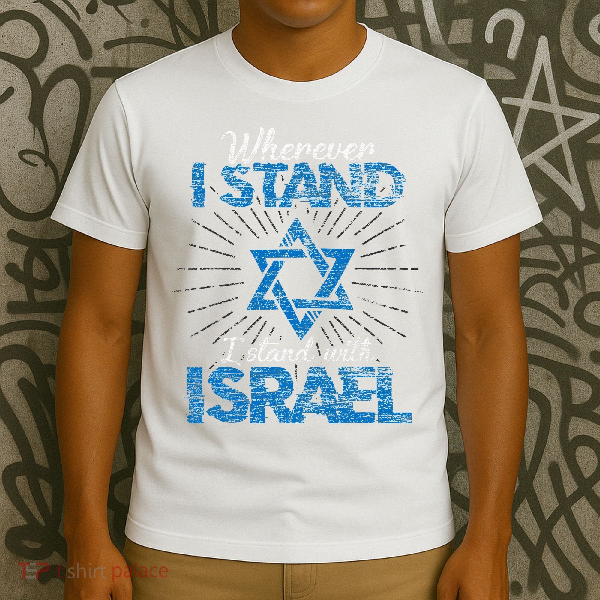 Support Israel Standing Strong Together T-Shirt