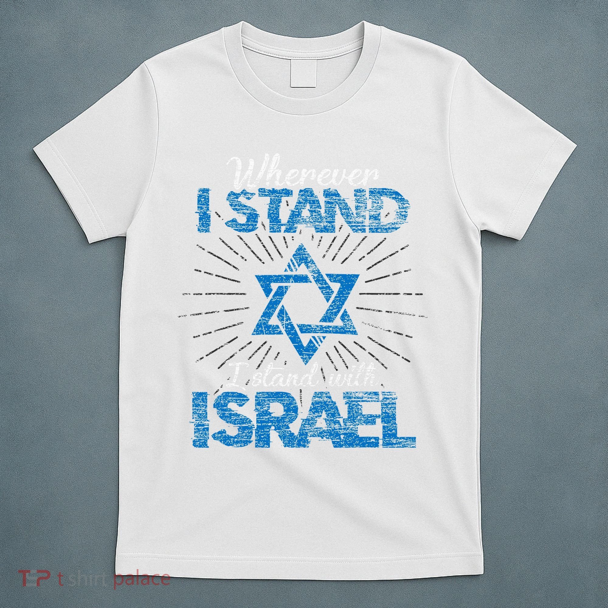 Support Israel Standing Strong Together T-Shirt