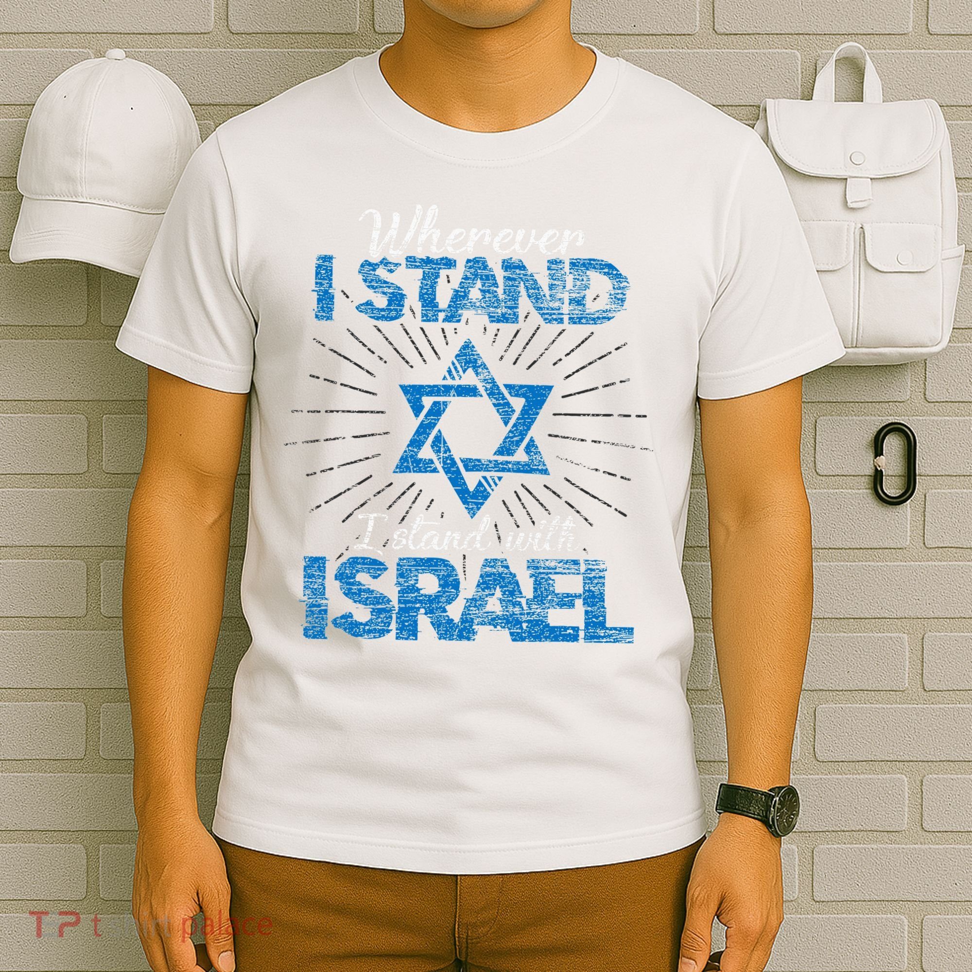 Support Israel Standing Strong Together T-Shirt