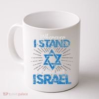 Support Israel Standing Strong Together Coffee Mug thumb 0