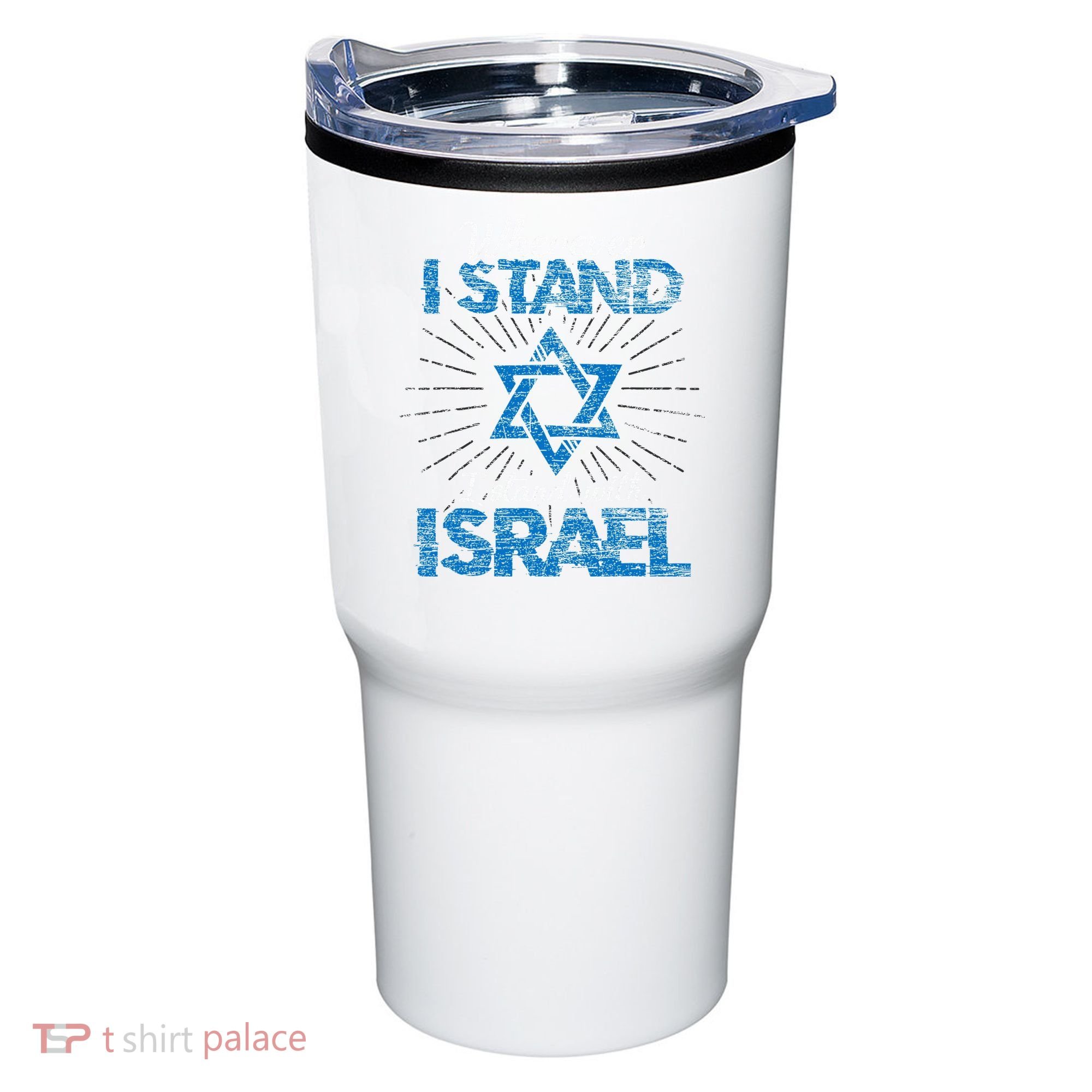 Support Israel Standing Strong Together Tumbler