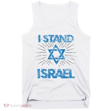 Support Israel Standing Strong Together Tank Top
