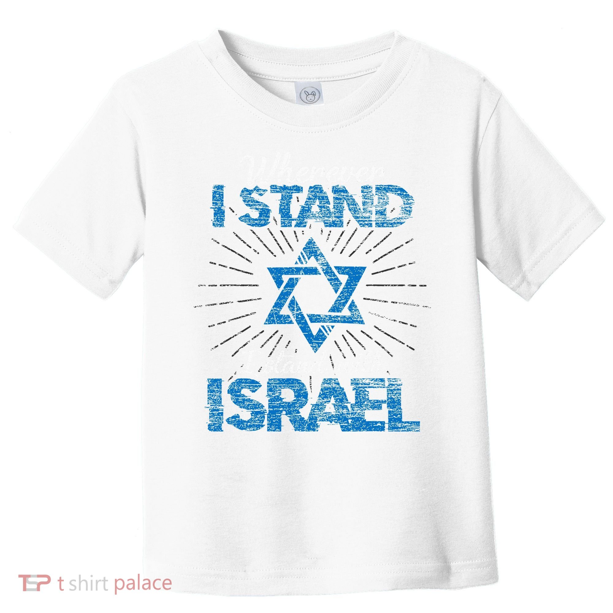 Support Israel Standing Strong Together Toddler T-Shirt