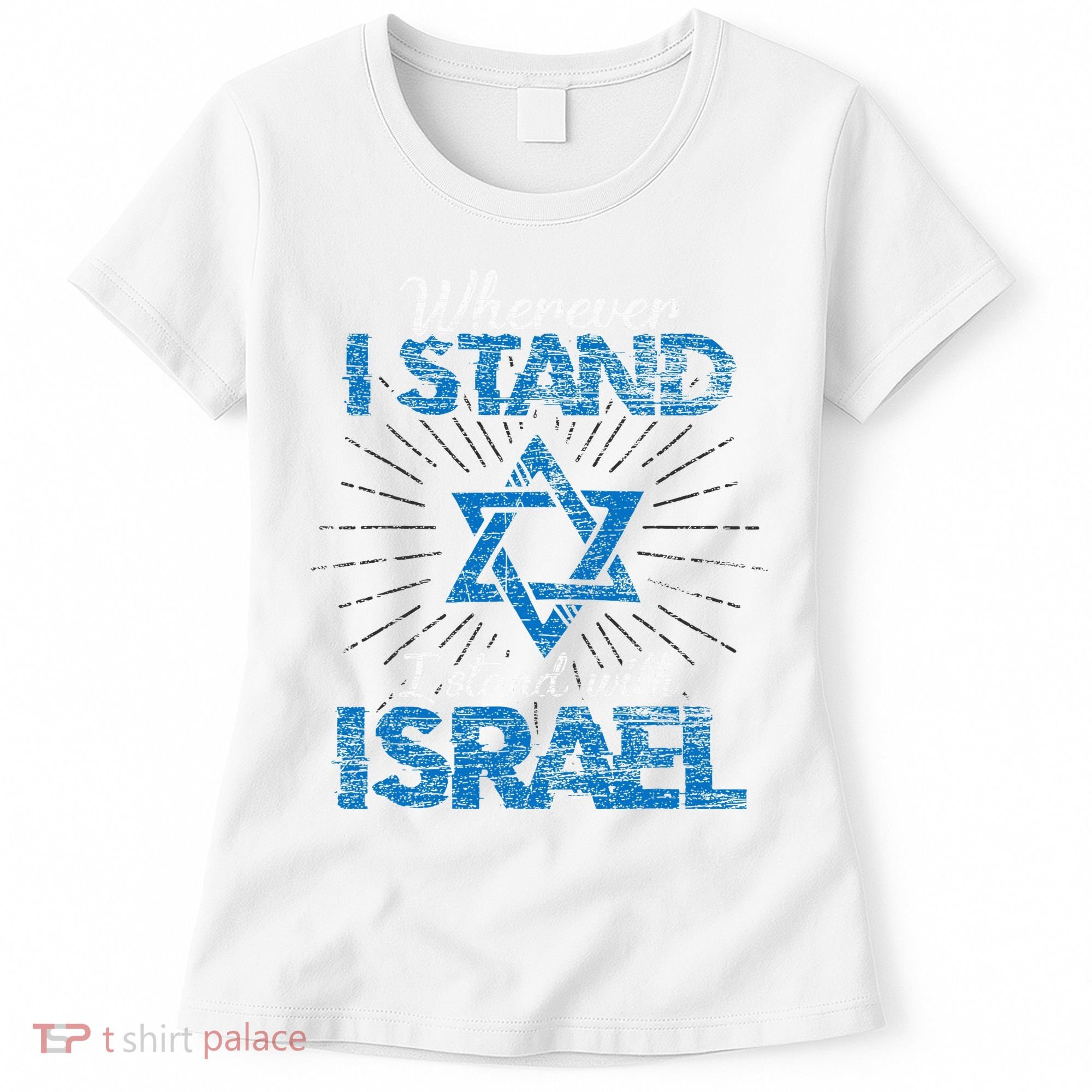 Support Israel Standing Strong Together Women's T-Shirt