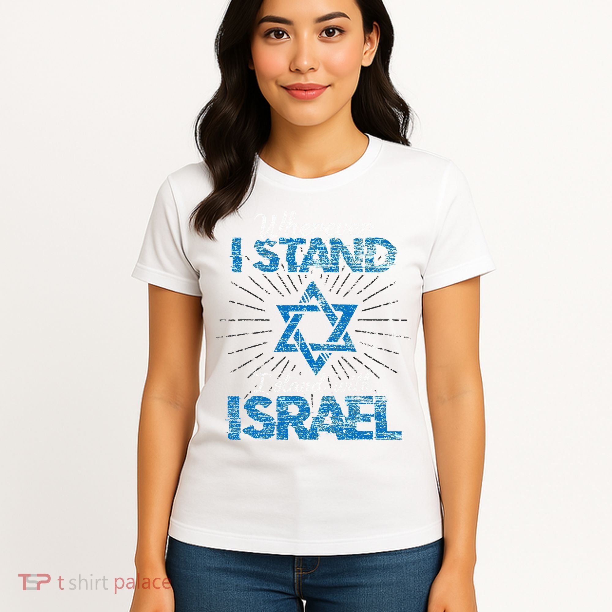 Support Israel Standing Strong Together Women's T-Shirt