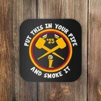 Smoke It Sweet Life Old Tortuga Trading Co. Coaster thumb 0