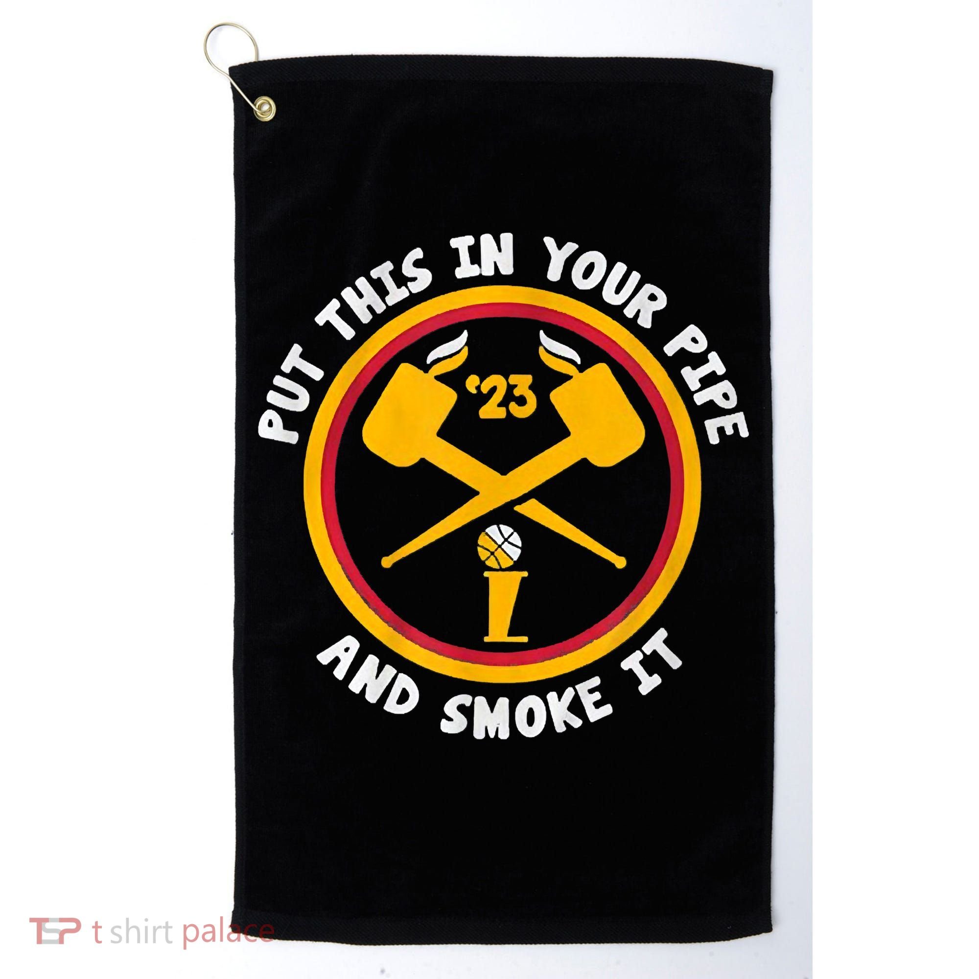 Smoke It Sweet Life Old Tortuga Trading Co. Golf Towel