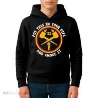 Smoke It Sweet Life Old Tortuga Trading Co. Kids Hoodie thumb 4