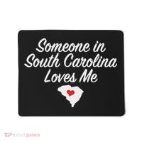 Someone In South Carolina Loves Me Precious Gift Mousepad thumb 0