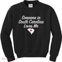Someone In South Carolina Loves Me Precious Gift Kids Sweatshirt thumb 0