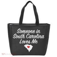 Someone In South Carolina Loves Me Precious Gift Tote Bag thumb 0