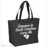 Someone In South Carolina Loves Me Precious Gift Tote Bag thumb 2