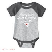 Someone In South Carolina Loves Me Precious Gift Infant Baby Jersey Bodysuit thumb 0
