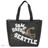 Saturdays In Seattle Football Fan Tote Bag thumb 0
