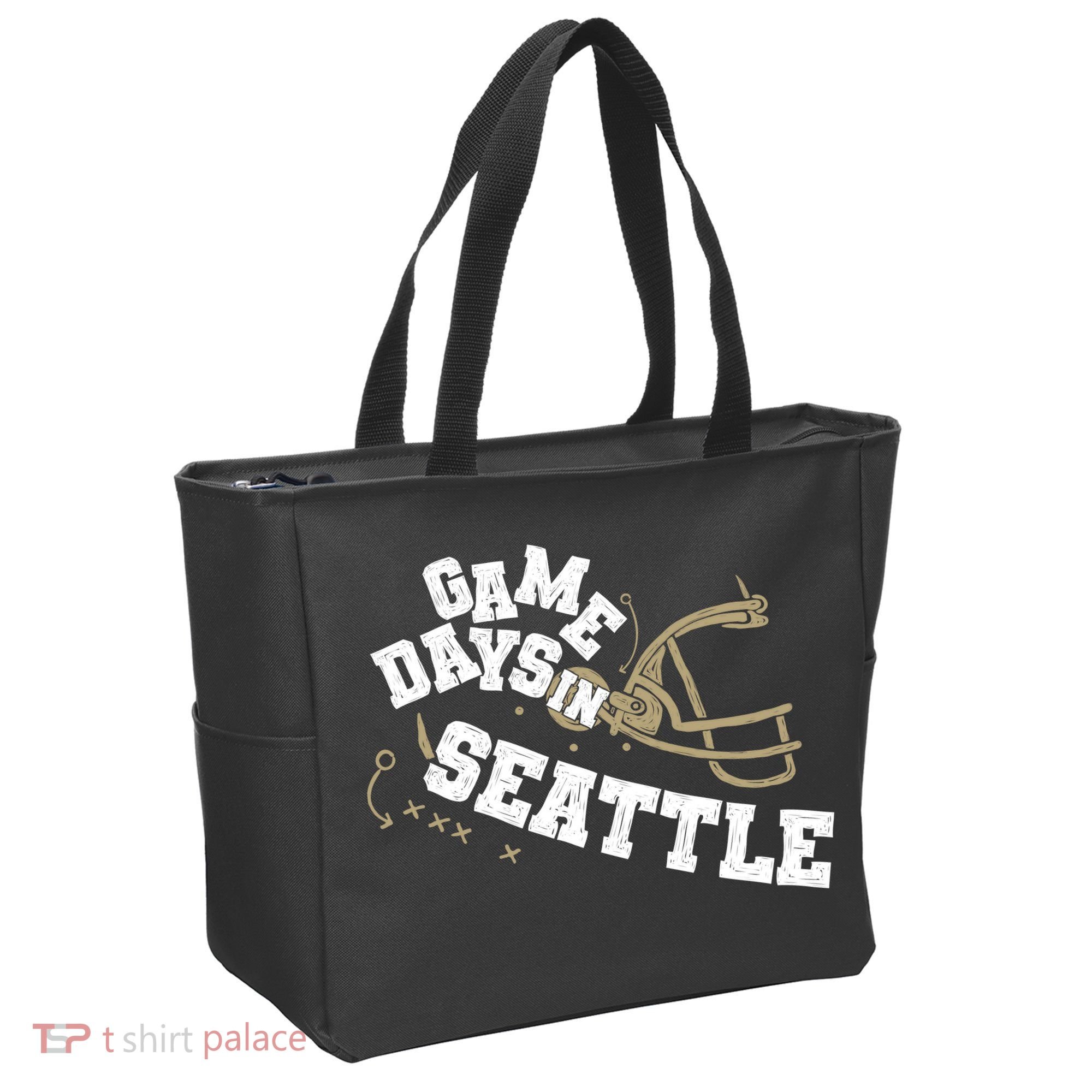 Saturdays In Seattle Football Fan Tote Bag