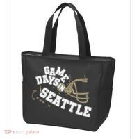 Saturdays In Seattle Football Fan Tote Bag thumb 3