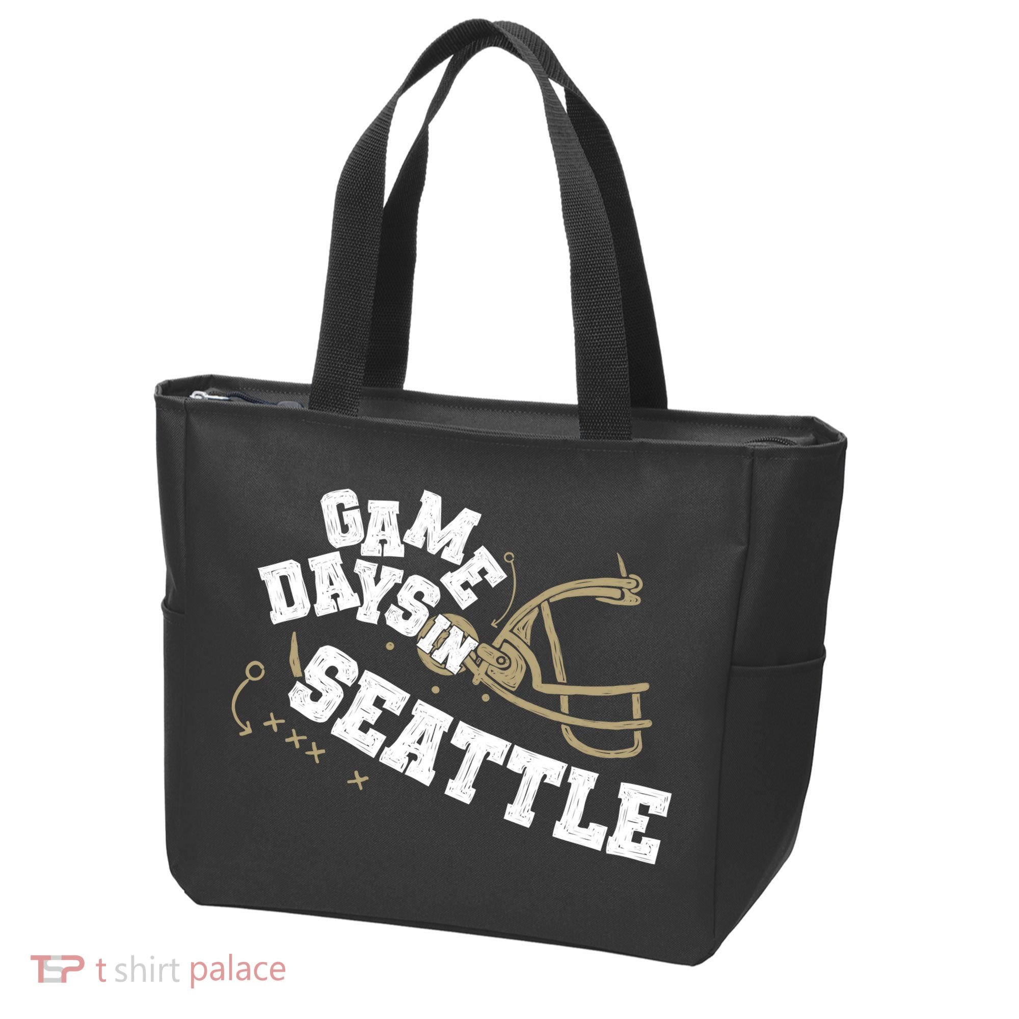 Saturdays In Seattle Football Fan Tote Bag