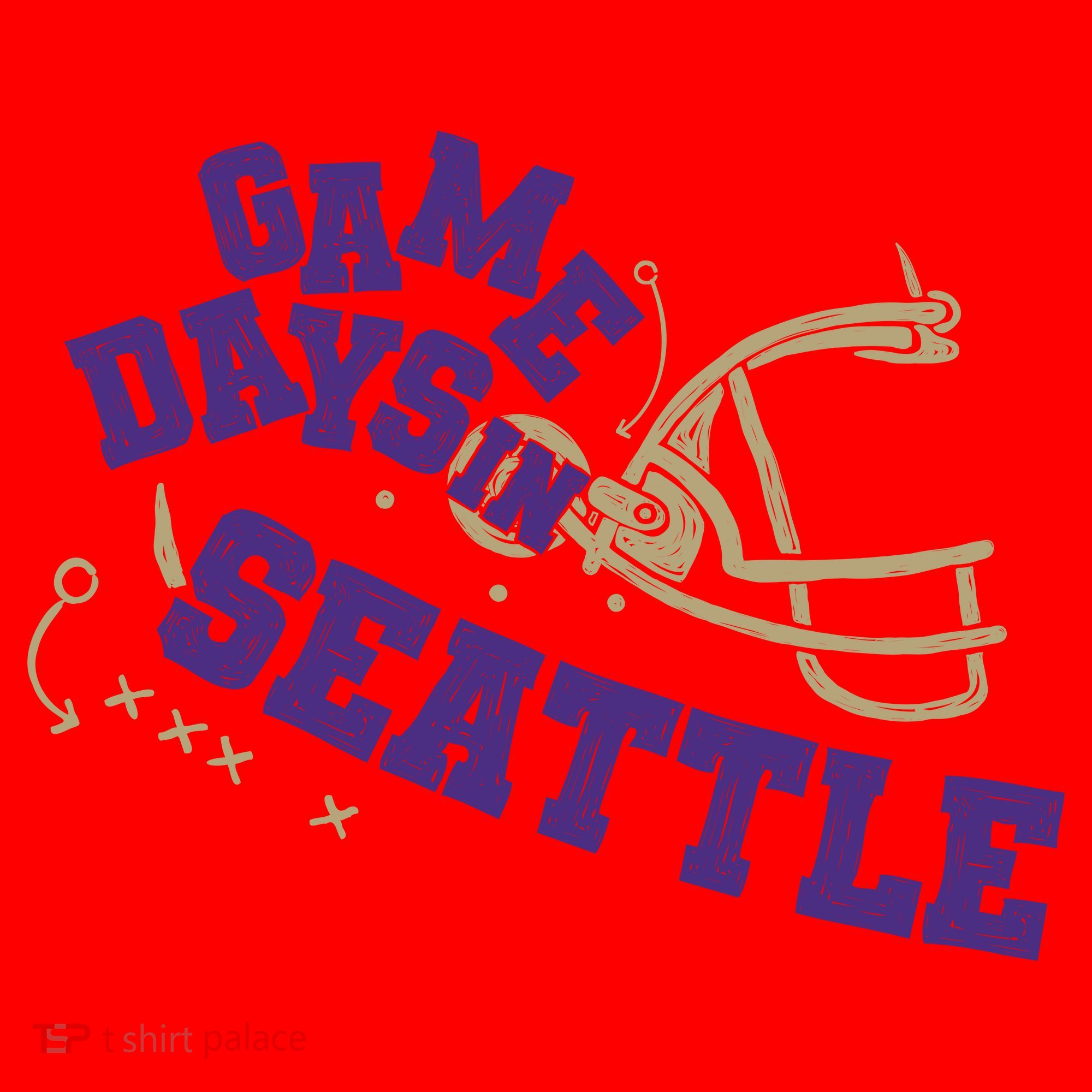 Saturdays In Seattle Football Fan Santa Hat