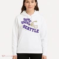 Saturdays In Seattle Football Fan Hoodie thumb 5