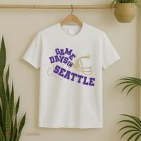 Saturdays In Seattle Football Fan T-Shirt thumb 2