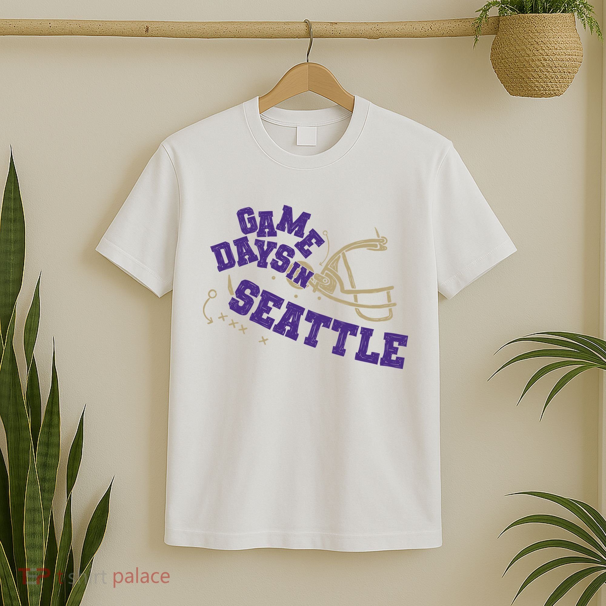 Saturdays In Seattle Football Fan T-Shirt