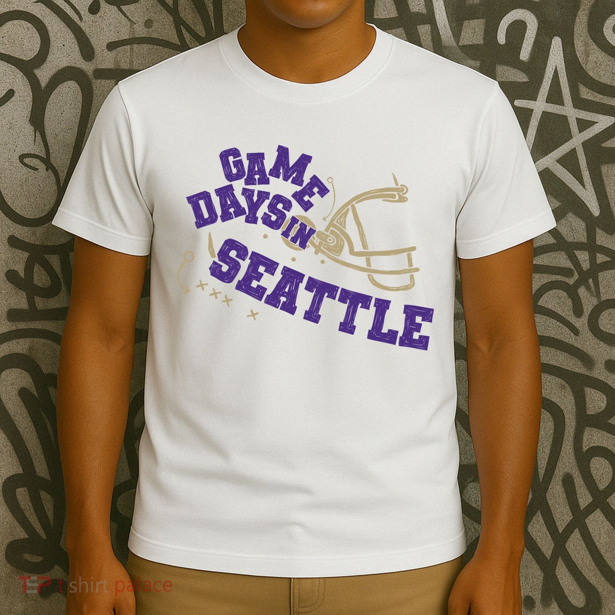Saturdays In Seattle Football Fan T-Shirt