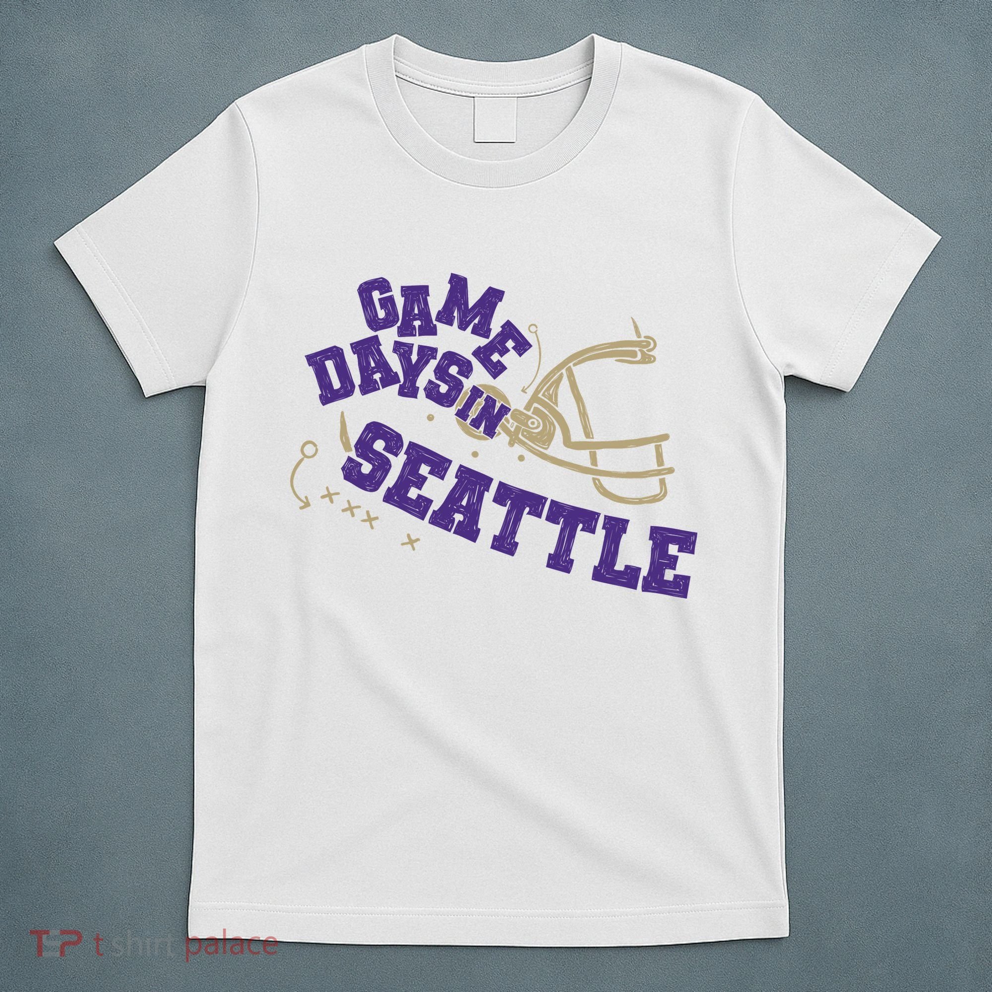 Saturdays In Seattle Football Fan T-Shirt
