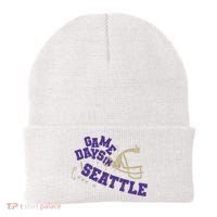 Saturdays In Seattle Football Fan Beanie thumb 0