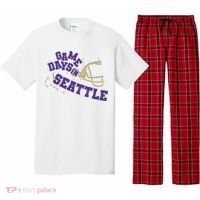 Saturdays In Seattle Football Fan Pajama Set thumb 0