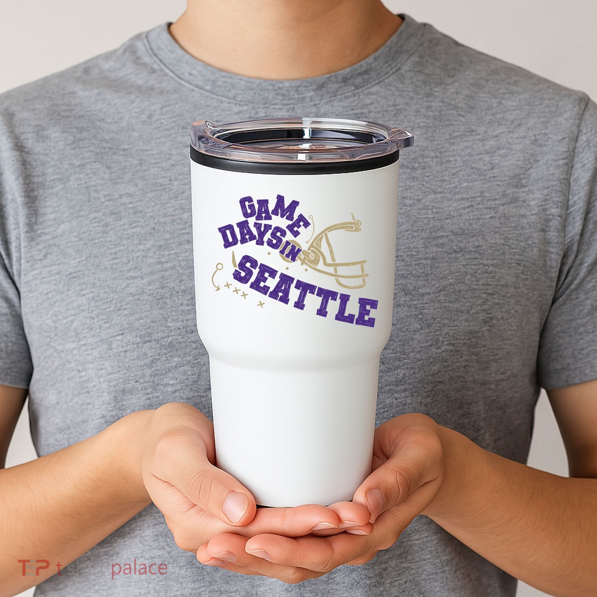 Saturdays In Seattle Football Fan Tumbler