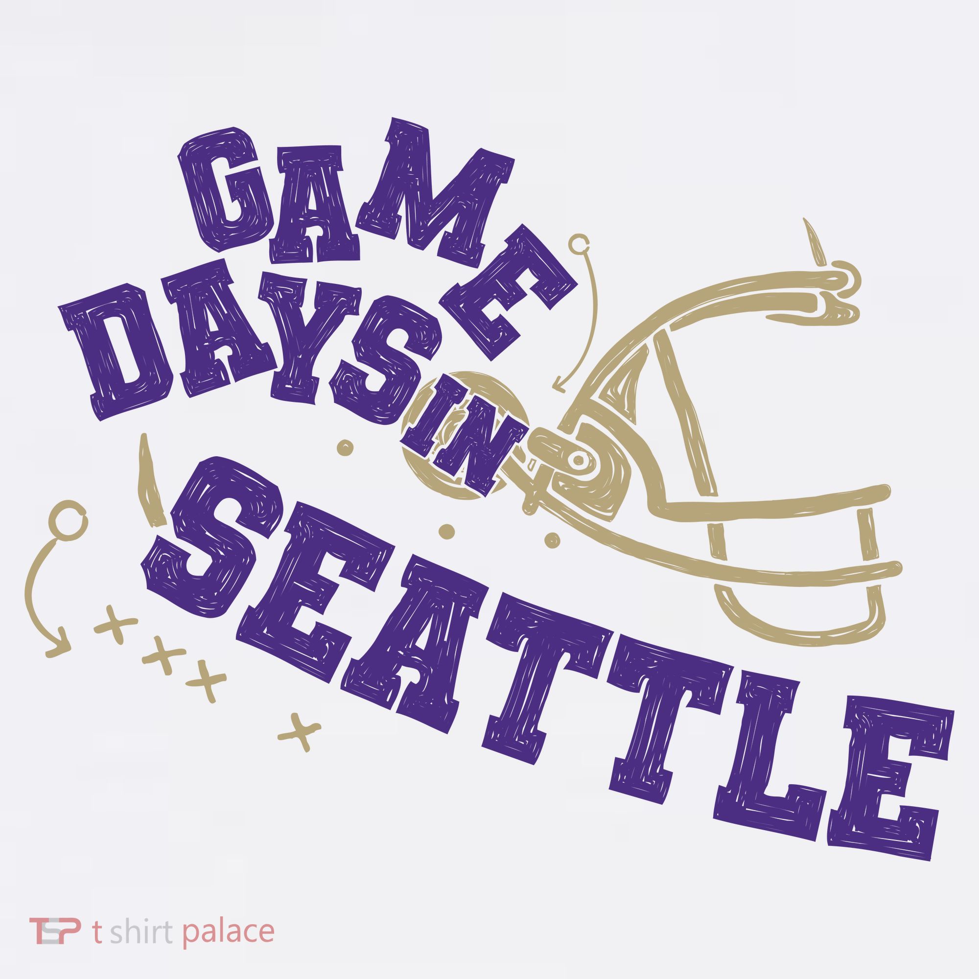 Saturdays In Seattle Football Fan Mousepad