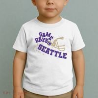Saturdays In Seattle Football Fan Toddler T-Shirt thumb 2