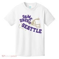 Saturdays In Seattle Football Fan Kids T-Shirt thumb 0
